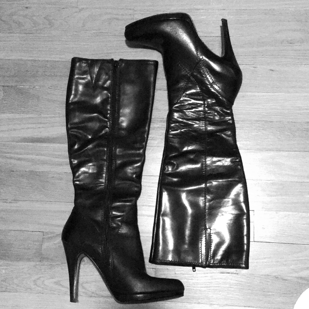Nine West — New sexy black heeled boots